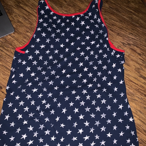 Red white and blue tank top - Picture 2 of 3